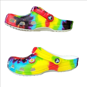 Crocs Rainbow Charms Multicolor Unisex Light Waterproof Unisex
